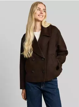 Tom Tailor Denim Loose Fit Cabanjacke (32378898) dunkelbraun