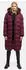Marikoo Harukaa Langer Steppmantel mit Kapuze (4062648266435) wine
