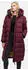 Marikoo Harukaa Langer Steppmantel mit Kapuze (4062648266435) wine