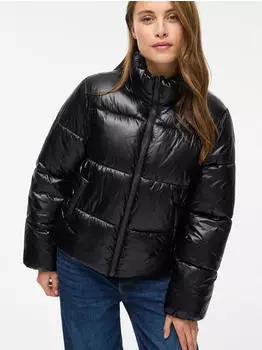 Vila VILYCHEE L/S SHORT PUFFER/TB Steppjacke (34151003) black beauty
