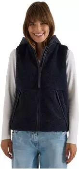 Cecil Teddy-Weste mit abnehmbarer Kapuze (B220319) dunkelblau
