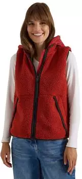 Cecil Teddy-Weste mit abnehmbarer Kapuze (B220319) light russet red