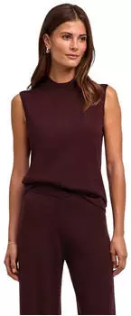 Falke Pure Merino Wool Strickweste (57344535) schwarz choco