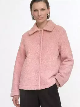 Rich & Royal Steppjacke aus Woll-Mix Regular Fit mit Stehkragen powder ros&eacute;