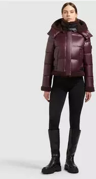 khujo NESSIE3 Steppjacke (70315360) winestone rot
