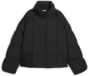 Puma T7 Pleat Relaxed Pufferjacke (637144) schwarz