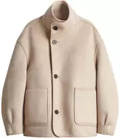 Opus 10606713543453, OPUS Jacke in Felloptik HAELLA beige | 38 Damen