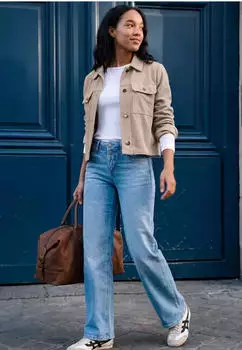 Street One Overshirt Jeansjacke grain sand (Damen) (F21293918041)