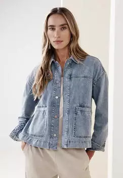 Street One Helle Waschung Jeansjacke light blue random washed (Damen) (A21298617893)