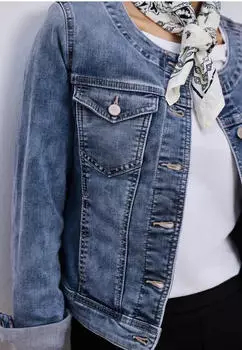 Street One Roxana Jeansjacke medium blue wash (Damen) (A21298817790)