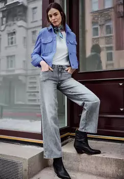 Street One Overshirt Jeansjacke blue echo (Damen) (F21293917450)
