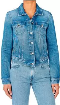 Pepe Jeans Slim Jeansjacke blau (Damen) (PL402430IA5)
