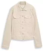 Tom Tailor 1050531, TOM TAILOR Jeansjacke beige | XXL Damen