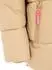 Zwillingsherz Love More Steppjacke mit Kapuze beige