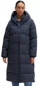 Marc O'Polo Daunenmantel mit 2Way-Zip und seitlichen Rei&szlig;verschl&uuml;ssen (5000011704) martime blue