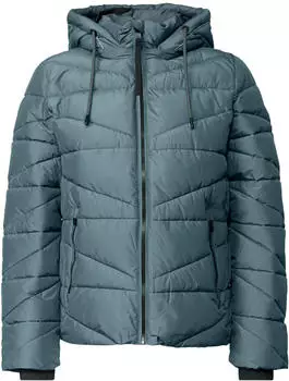 Cecil Steppmantel mit Kapuze mit Tunnelzugband (B202276) mountain air blue