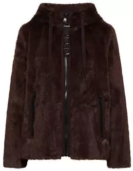 Cecil Fake Fur Jacke mit Softshelldetails (CCB20227217754) braun