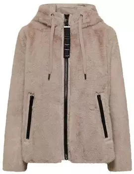 Cecil Fake Fur Jacke mit Softshelldetails (CCB20227217758) beige