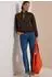 Cecil Wendbarer Fake Fur Blouson mit Leo-Muster (CCB20227427754) braun