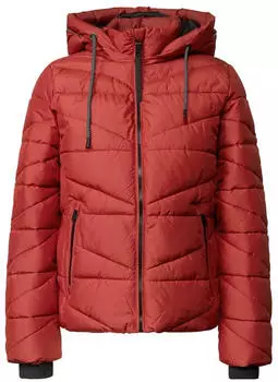 Cecil Steppjacke mit Kapuze und Zipper (CCB20227617970) rot