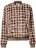 Cecil Fake Fur Blouson mit Karomuster (CCB21322037840) braun