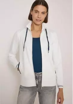 Cecil Leichte Jacke mit Stehkragen und Zipper (CCB32569113474) wei&szlig;