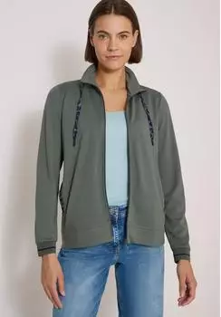 Cecil Leichte Jacke mit Stehkragen und Zipper (CCB32569117798) gr&uuml;n