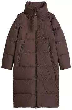 Marc O'Polo Puffer-Daunenmantel regular aus recycelten Materialien (5000011952) Burnt Coffee