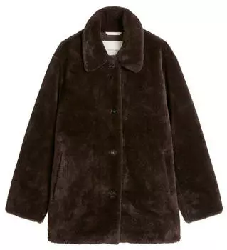Marc O'Polo Teddy-Kurzmantel relaxed braun (5000011889_0344)