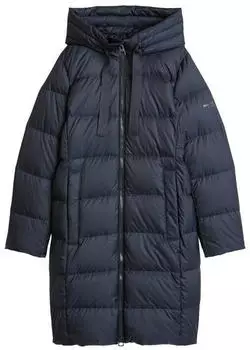 Marc O'Polo Puffer-Daunenmantel mit Kapuze regular blau (5000011707_4143)