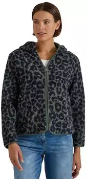 Cecil Fellimitatjacke (B325732) dried olive green