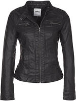 Only Lederimitatjacke "ONLBANDIT - Bikerjacke mit figurbetonter Form und