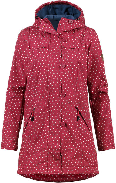 blutsgeschwister Wild Weather Long Anorak dot and love rot