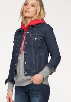 Levi's Woman Original Trucker Jacket clean dark authentic