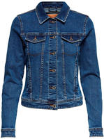 ONLY Jeansjacke "ONLTIA DNM JACKET MB BEX02 NOOS" in leichter Used-Waschung mit