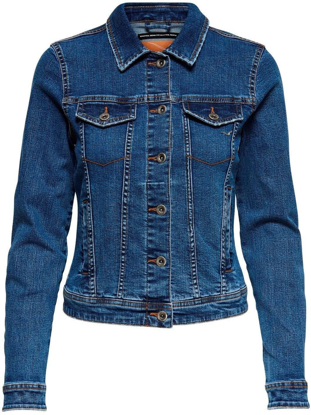 Only Short Denim Jacket medium blue (15170682) Test TOP Angebote ab 32,39 €  (Juni 2023)