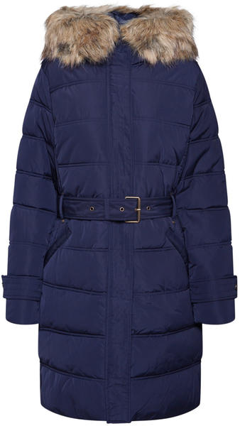 Esprit Quilted coat with 3M Thinsulate filling navy
