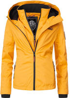 Marikoo Damen &Uuml;bergangsjacke Erdbeere mit Doppelkragen & Fleece-Innenfutter...