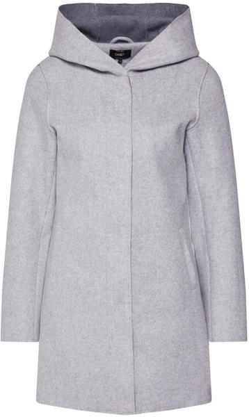 Only Siri Bonded Hood Coat grey (15199197)