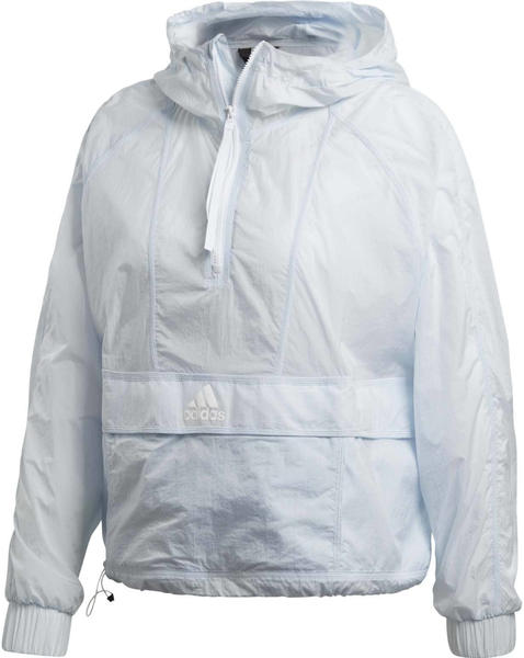 Adidas Women Lifestyle Cropped WIND.RDY Windbreaker sky tint (FK3223)