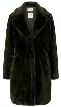 Tom Tailor Weicher Faux-Fur Mantel (1020615) dark rosin green