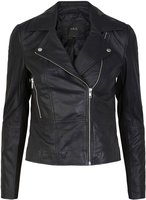 Y.A.S Lederjacke "YASSOPHIE LEATHER JACKET" mit Biker Details