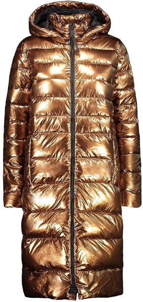 CMP Long Coat With Flared Bottom (30K3516-Q830) bronze