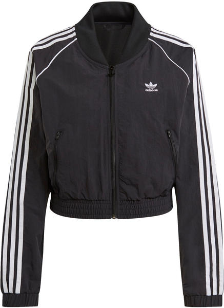 Adidas Originals Adicolor Classics Cropped Fashion Track Jacket (GN2791) black