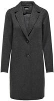 ONLY Langmantel "ONLCARRIE BONDED COAT OTW NOOS" Polyester, l&auml;ssig weit