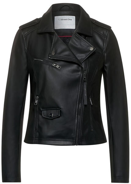 Street One Faux Leather Jacket (A21128210001) black