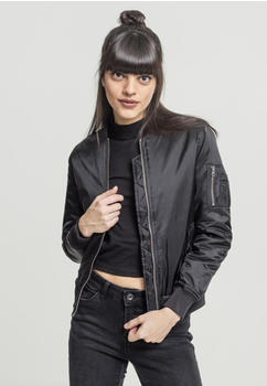Urban Classics Ladies Basic Bomber Jacket (TB807-00007-0042) schwarz