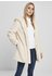 Urban Classics Ladies Hooded Teddy Coat (TB2375-00555-0037) offwhite