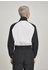 Urban Classics Ladies Short Raglan Crinkle Batwing Jacket Blk/wht (TB2662-00050-0042) black/white