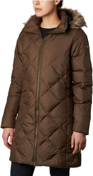 Columbia Icy Heights II Mid Length Down Jacket Women olive green